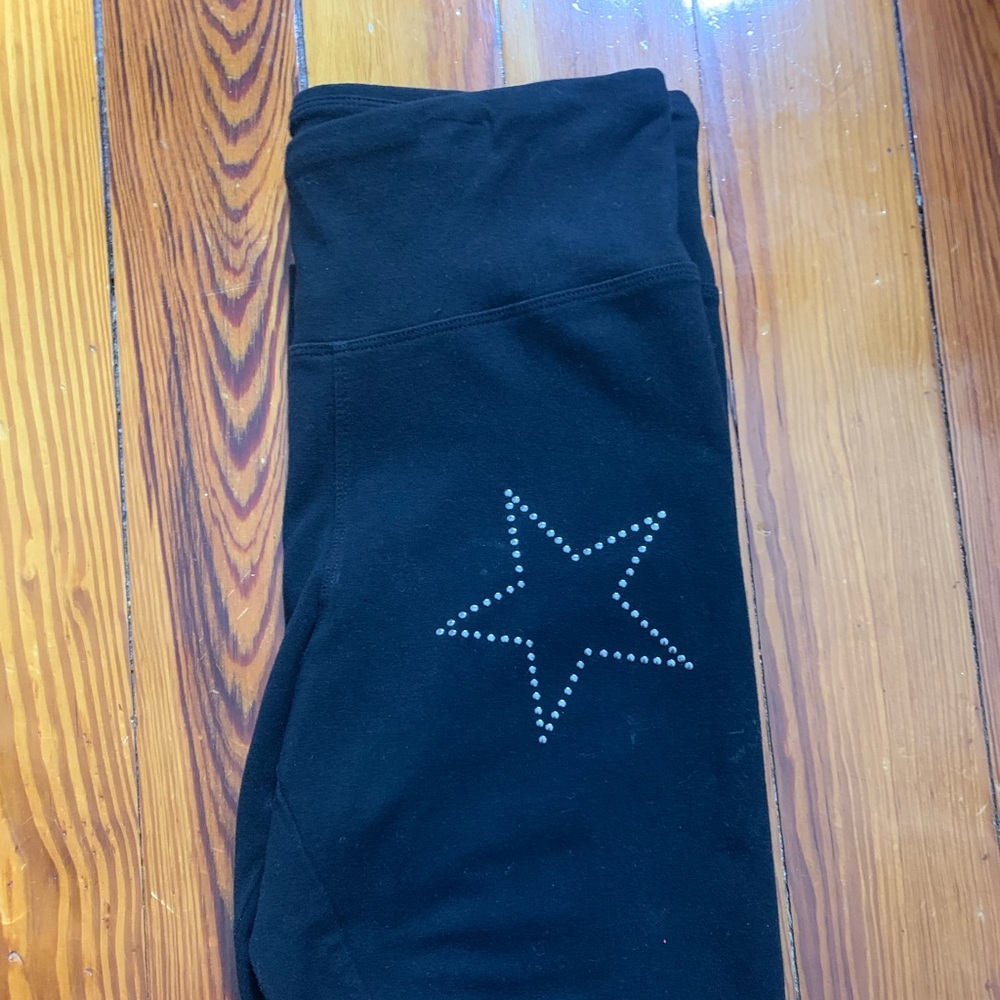 High waisted star leggings